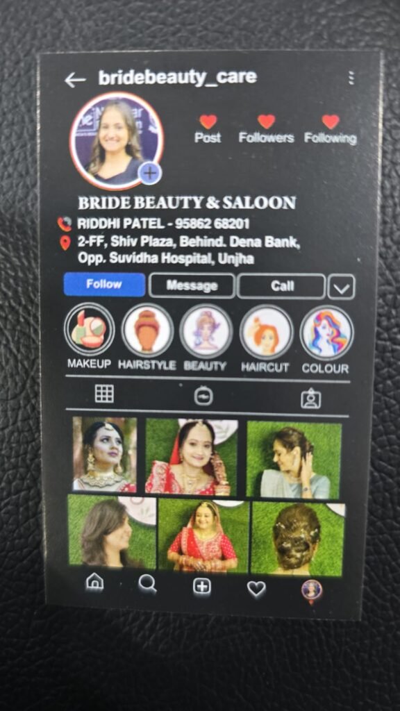 Bride Buety & Saloon – Ridhhi Patel